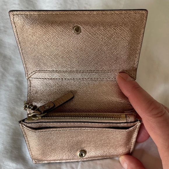 Kate Spade NY petite attachable coin and card purse - Picture 2 of 5